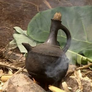 Äthiopische Kaffeekanne