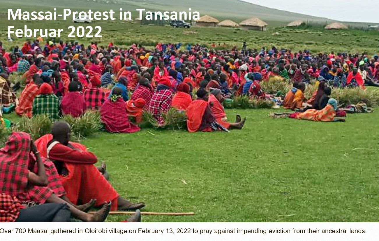 70.000 Massai sollen in Tansania vertrieben werden für arabische Safari-Clique