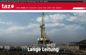 Berliner TAZ zur neuen Ölförderung in Uganda